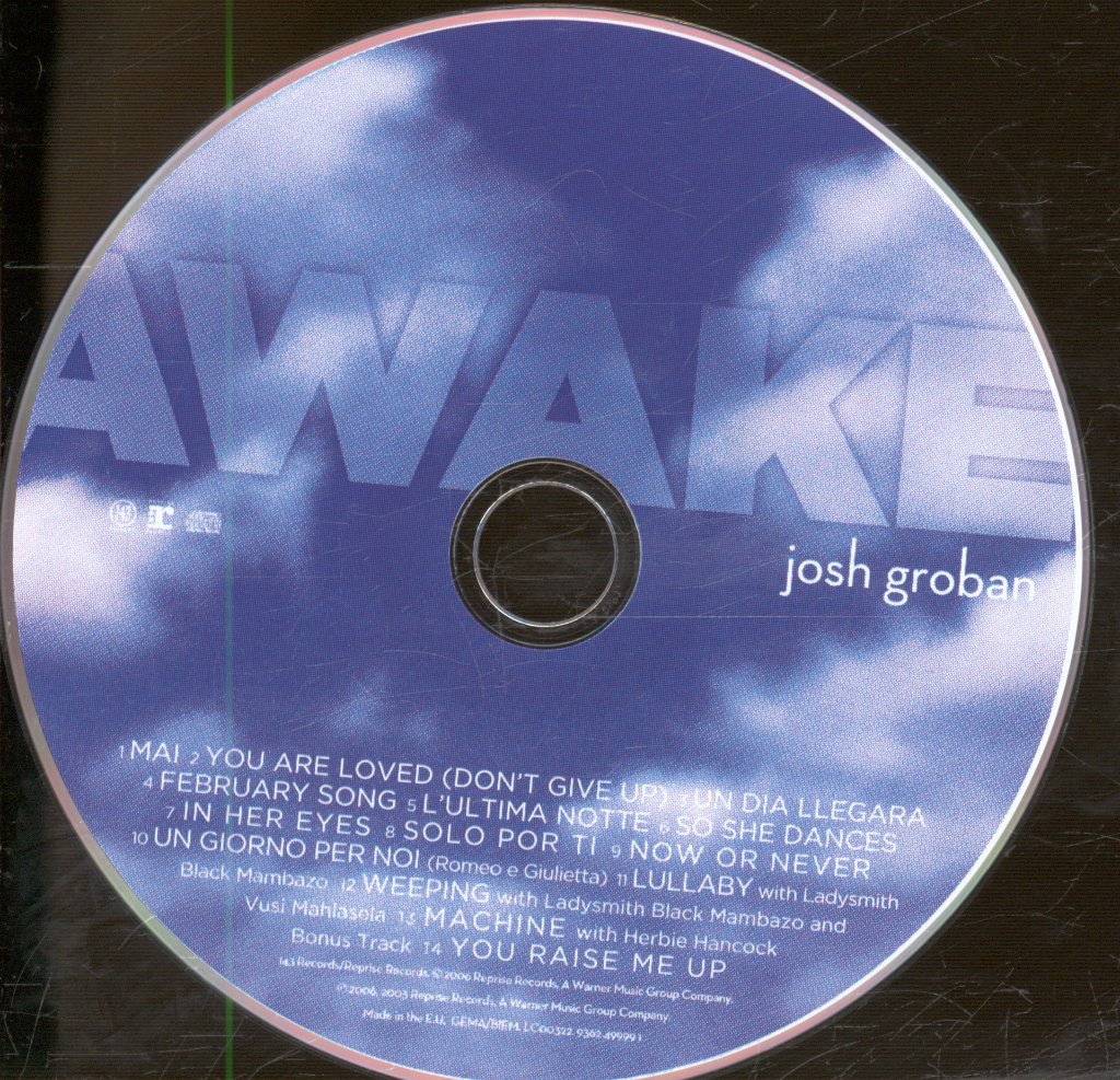 Josh Groban - Awake - Cd