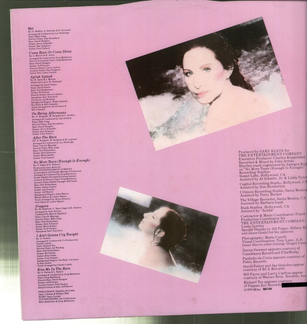 Barbra Streisand - Wet - Lp