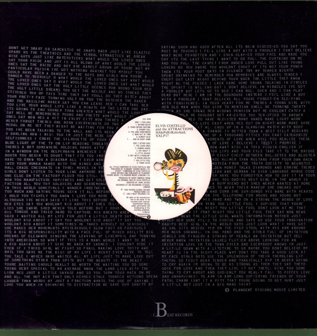 Elvis Costello And The Attractions - Imperial Bedroom - Lp