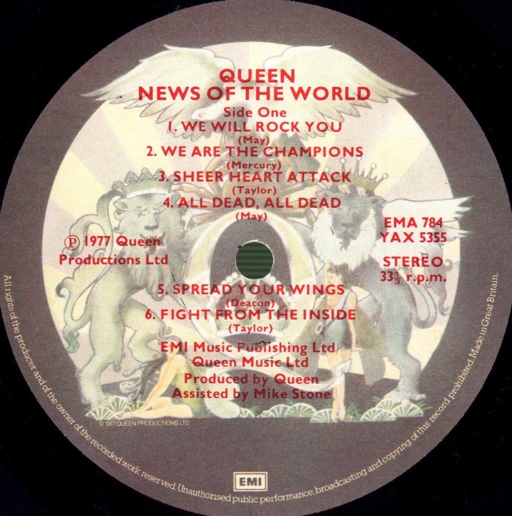 Queen - News Of The World - Lp