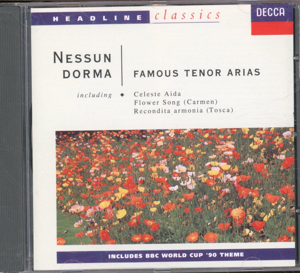 Nessun Dorma - Famous Tenor Arias - Cd