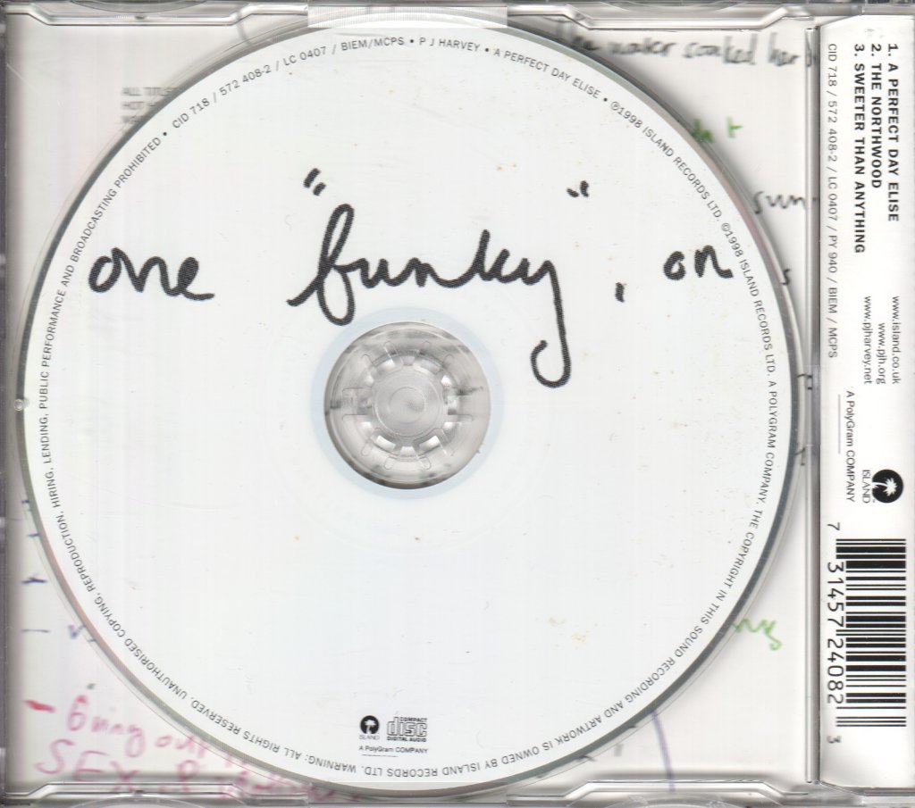 PJ Harvey - A Perfect Day Elise - Cd