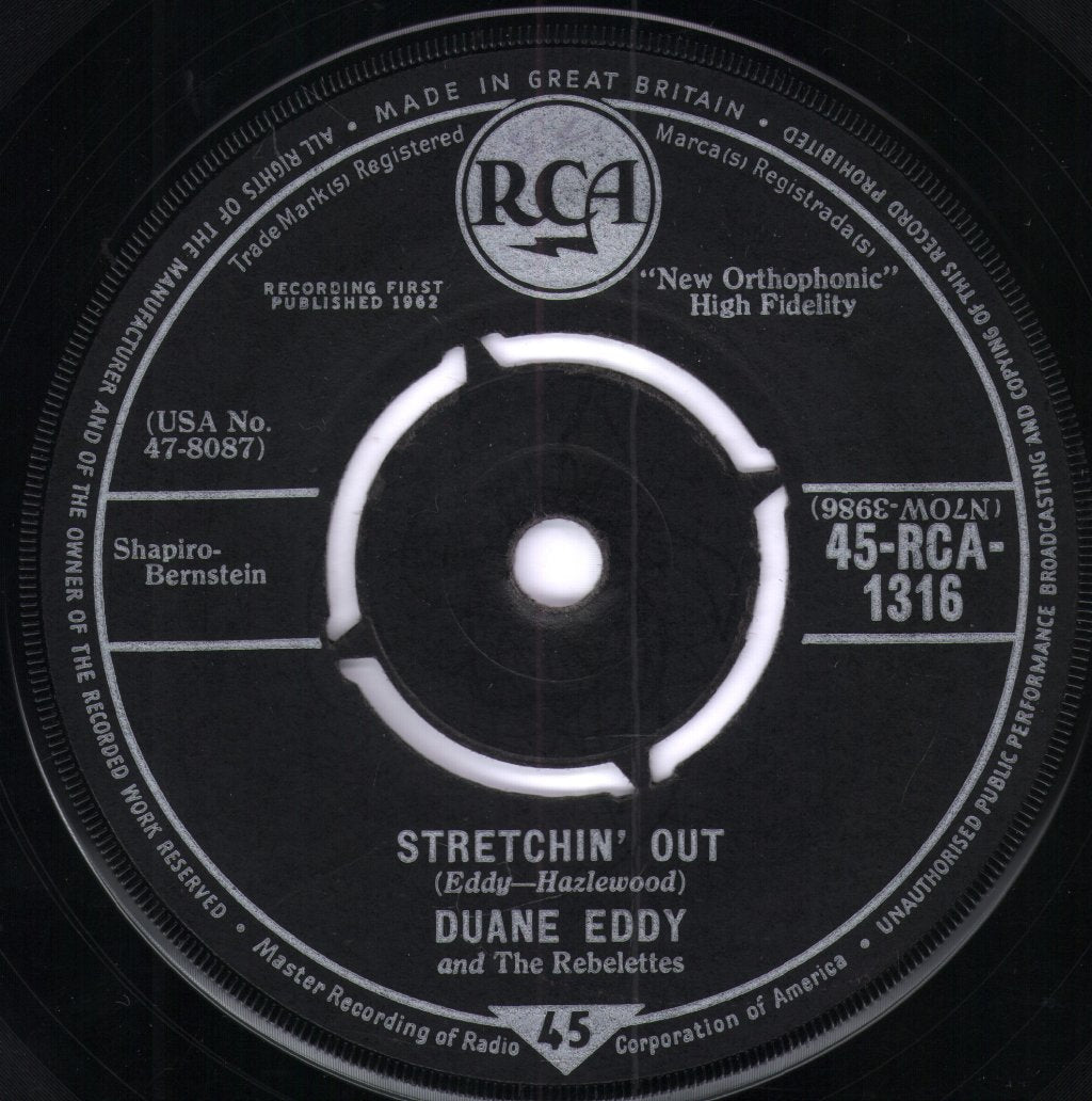 Duane Eddy - Dance With The Guitar Man - 7 Inch