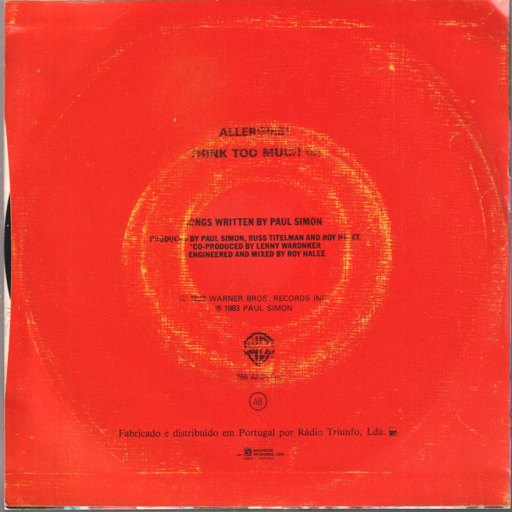Paul Simon - Allergies - 7 Inch