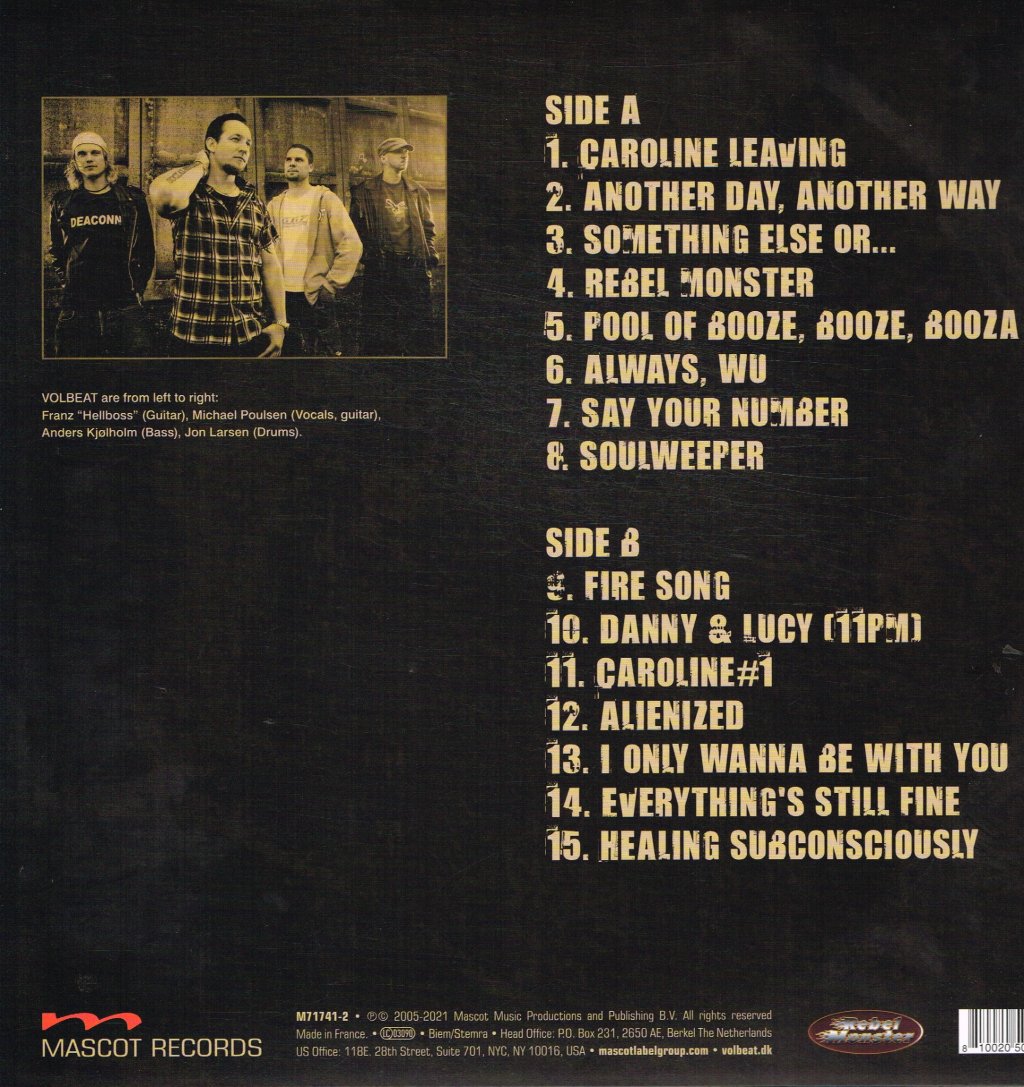 Volbeat - Strength / The Sound / The Songs - Lp