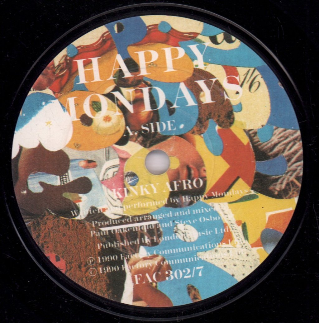 Happy Mondays - Kinky Afro - 7 Inch