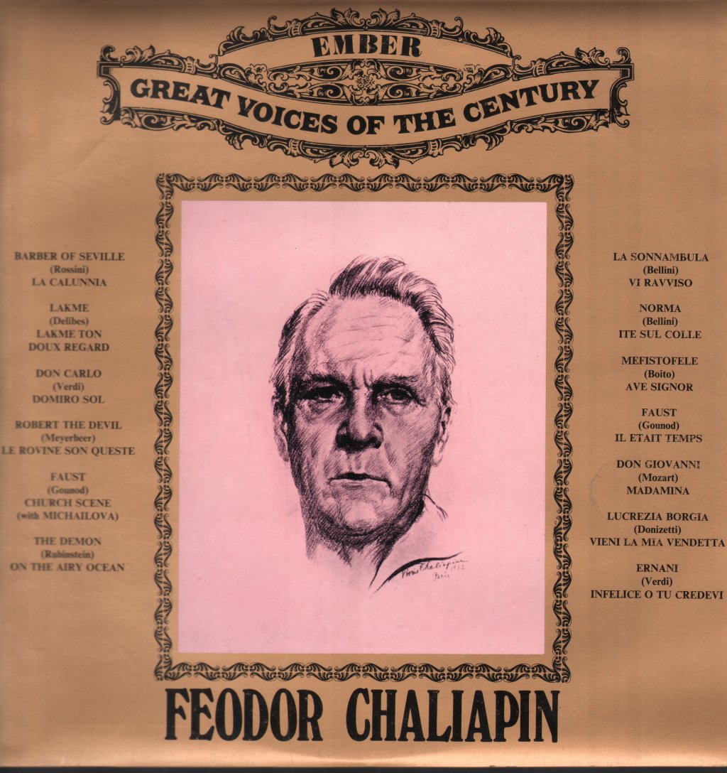 Feodor Chaliapin - Feodor Chaliapin - Lp
