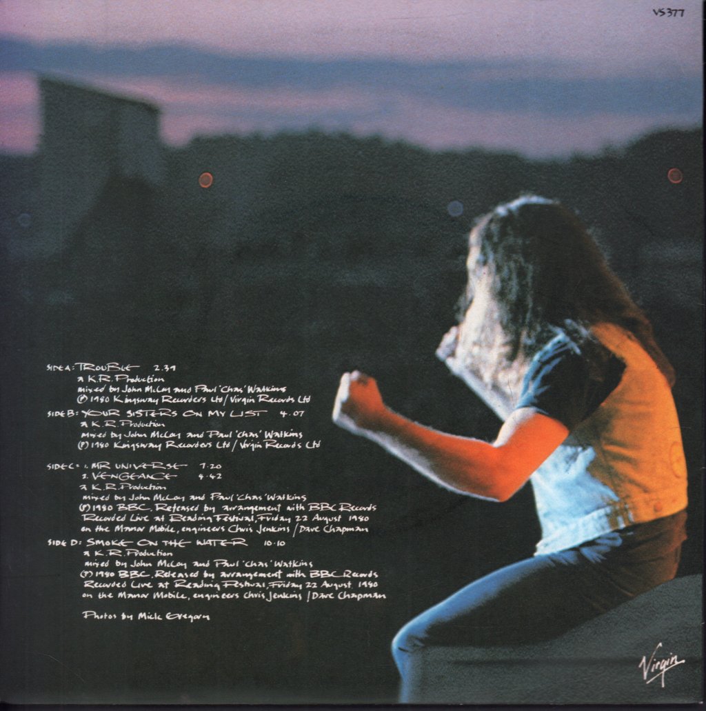 Gillan - Trouble - Double 7 Inch