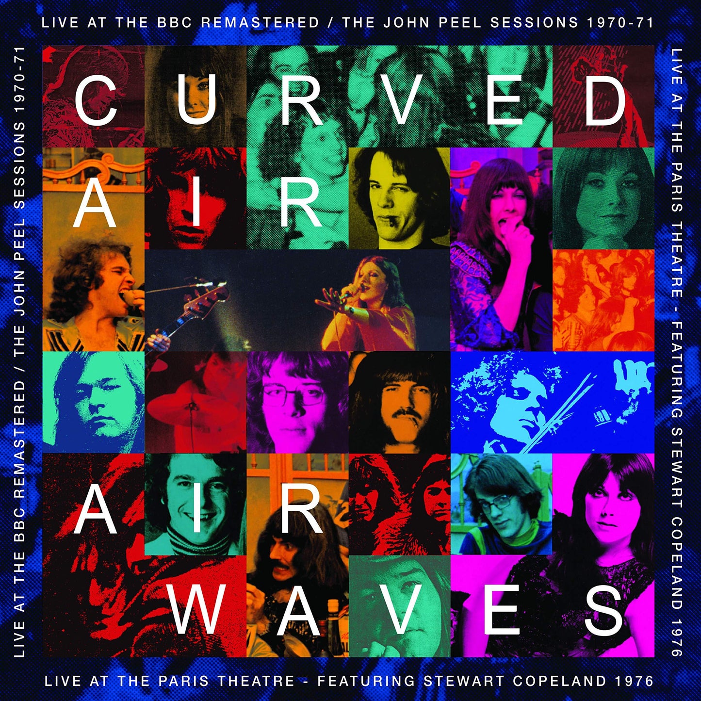 Curved Air - Airwaves: Live At the Bbc Remastered / Live At the Paris Theatre (Blue Vinyl) - Lp
