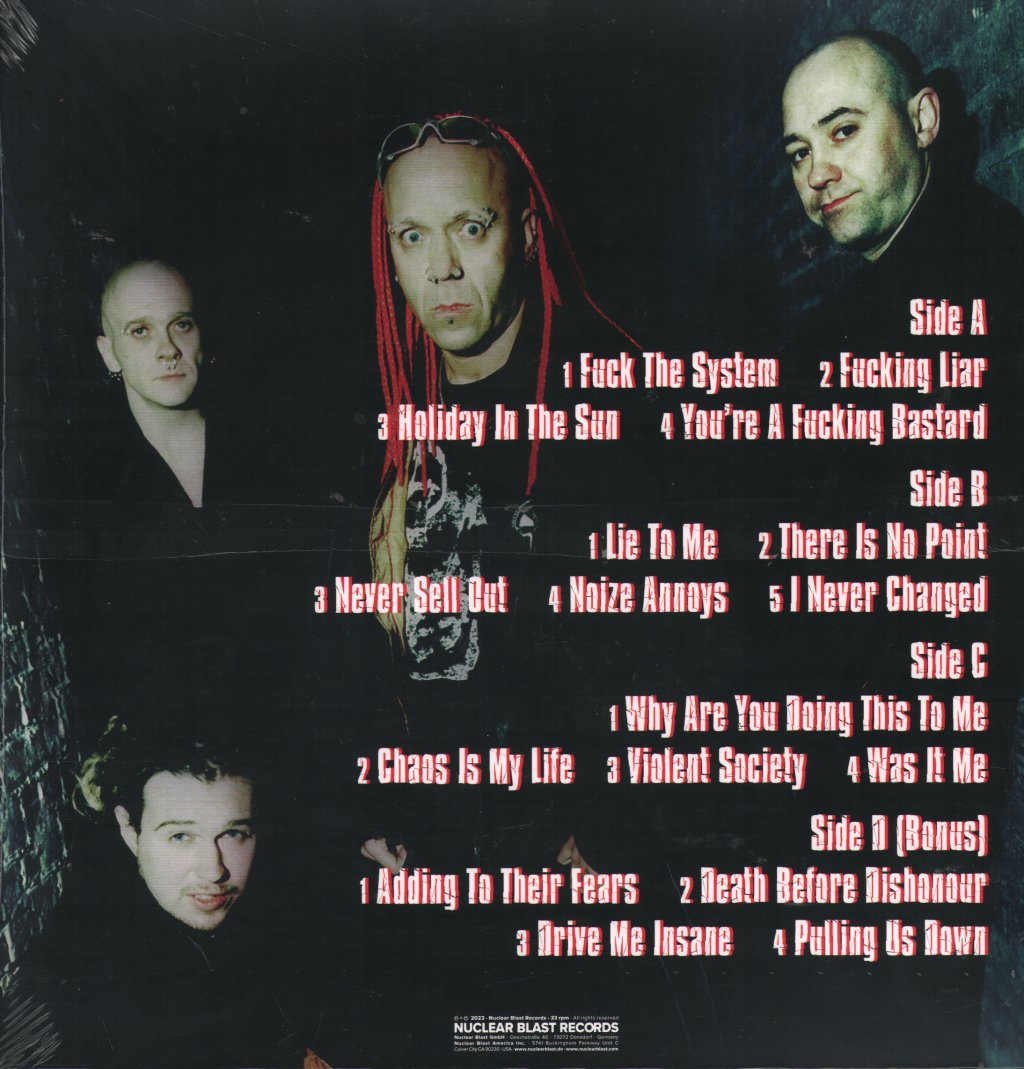 Exploited - F*ck The System - Double Lp