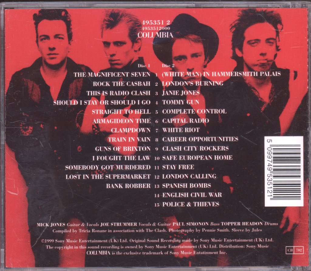 Clash - Story Of The Clash Volume 1 - Double Cd