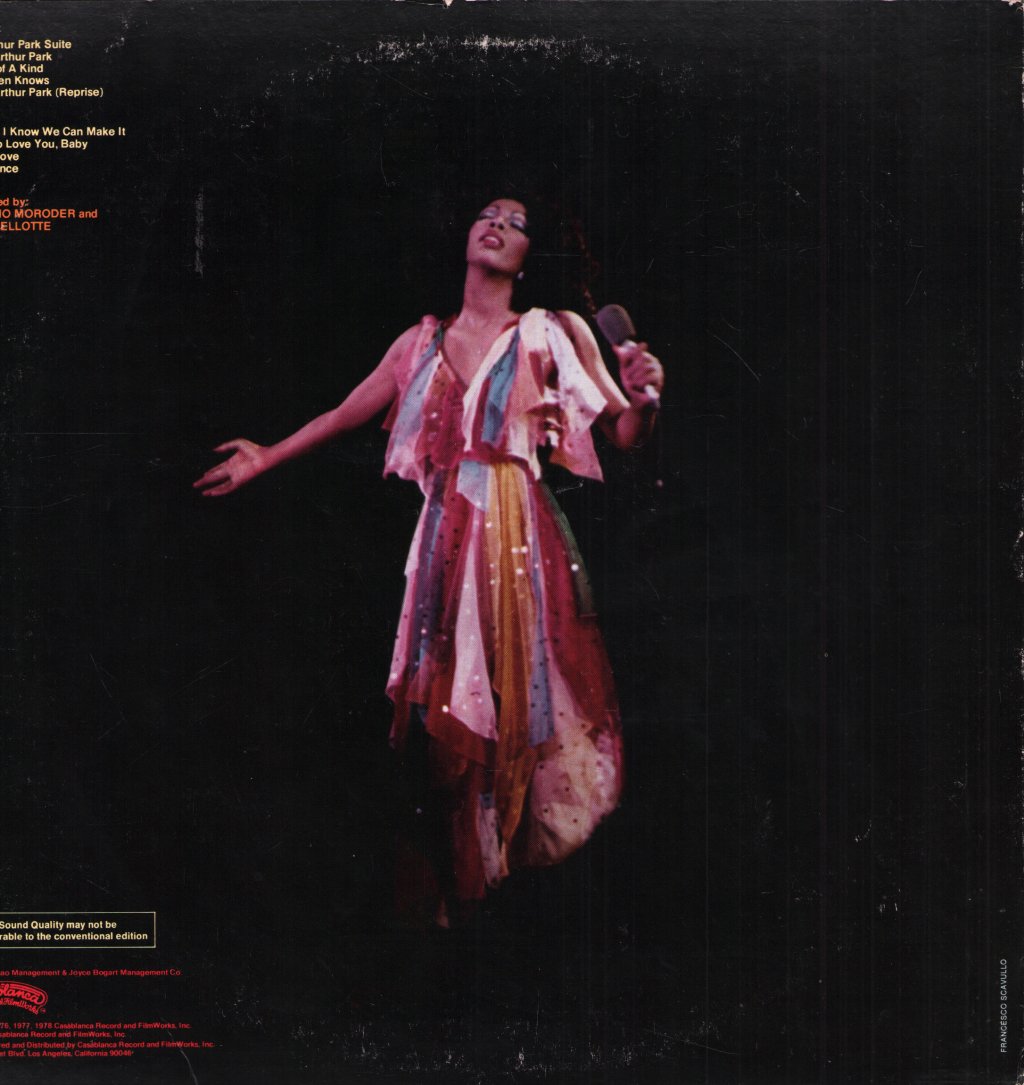 Donna Summer - Live And More - Lp