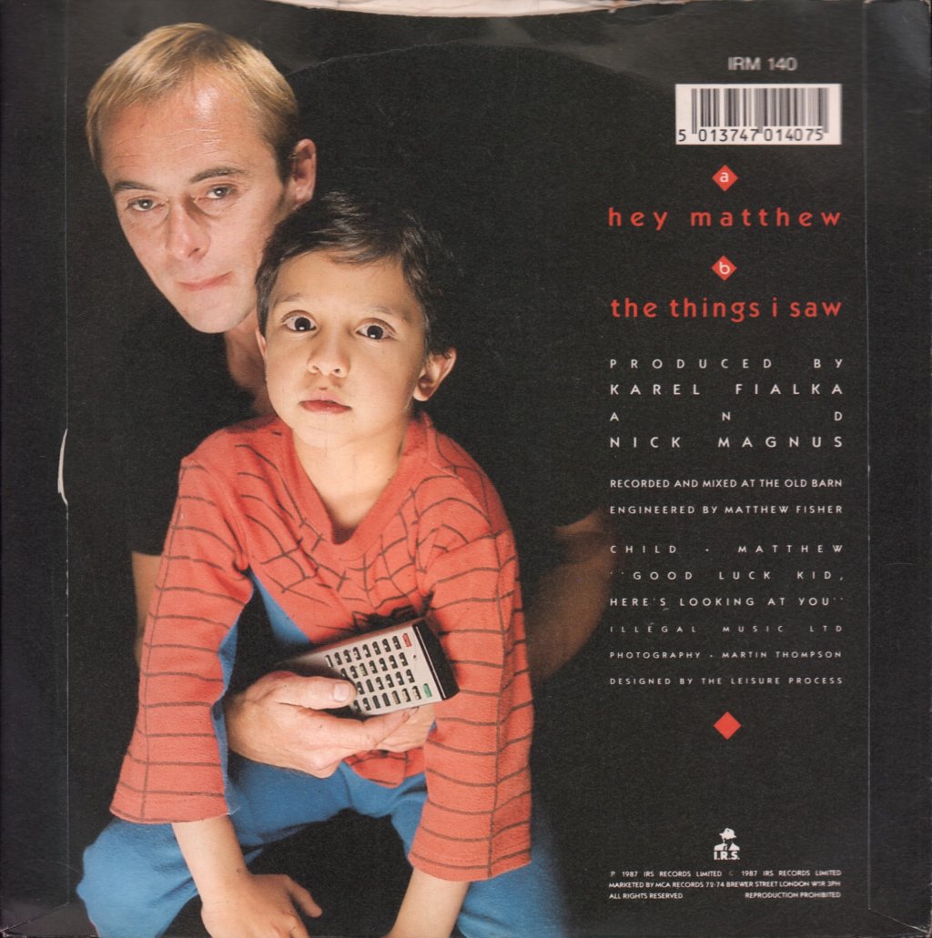 Karel Fialka - Hey Matthew - 7 Inch