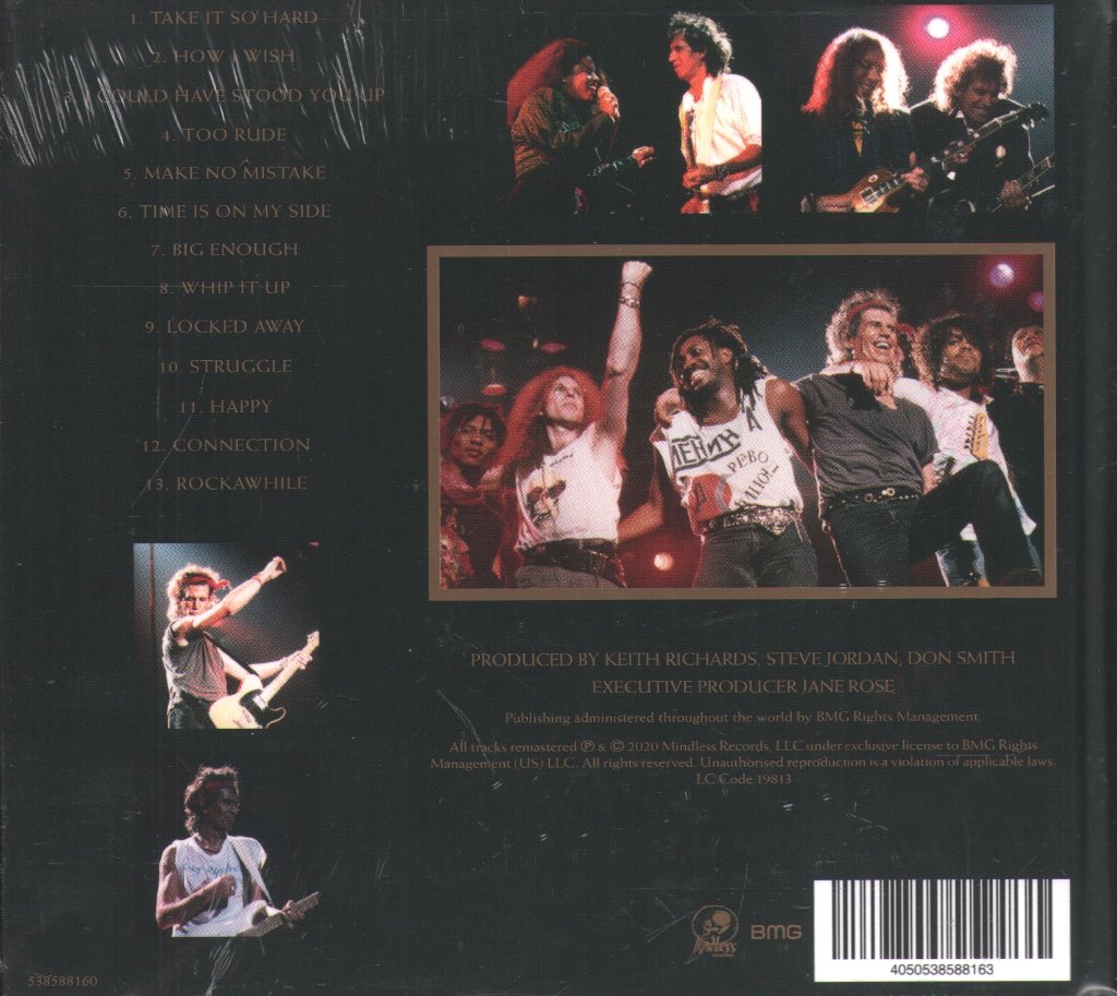 Keith Richards And The X-Pensive Winos - Live At The Hollywood Palladium December 15, 1988 - Cd