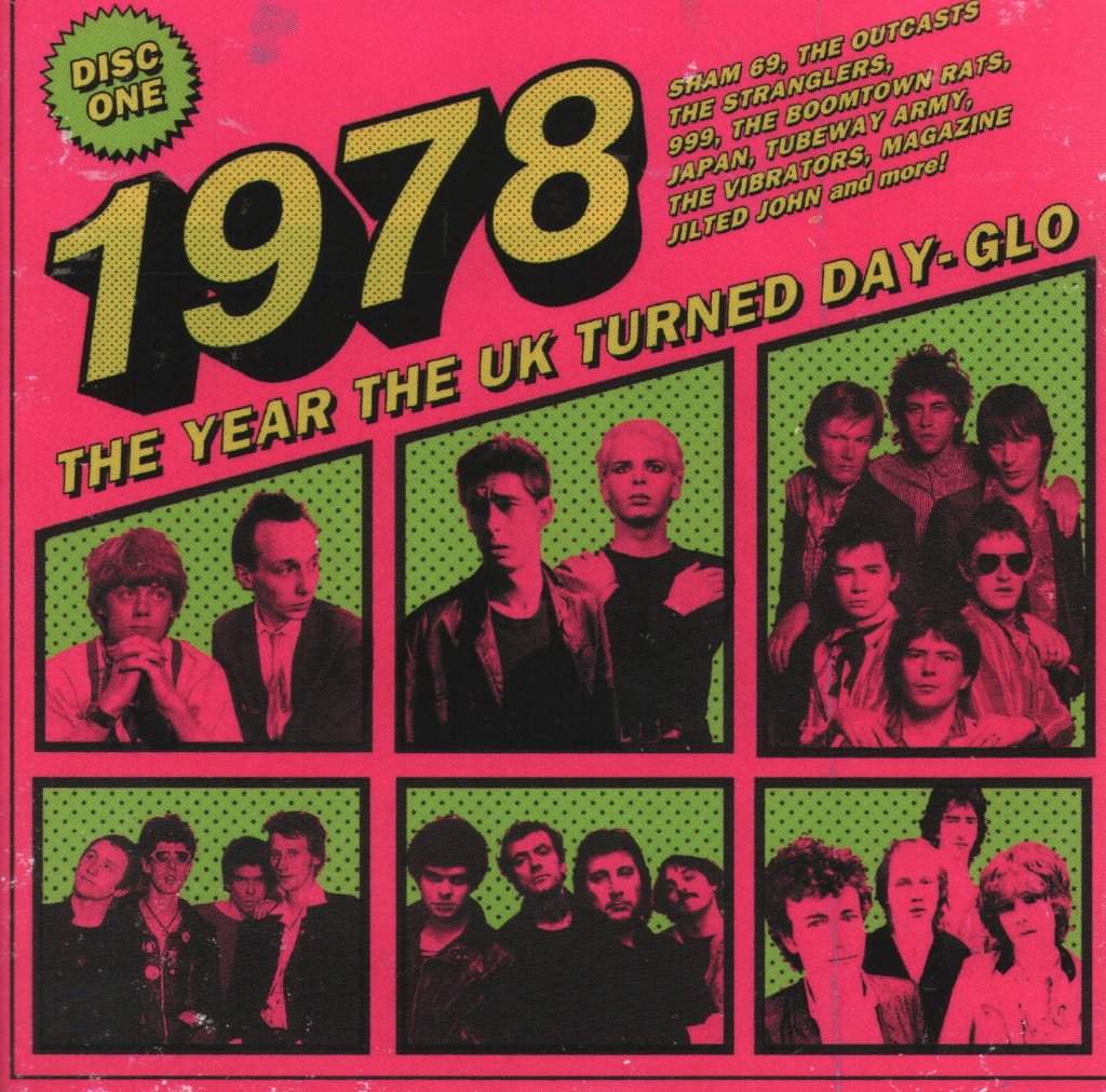 Various Artists - 1978: The Year The UK Turned Day-Glo - Triple Cd