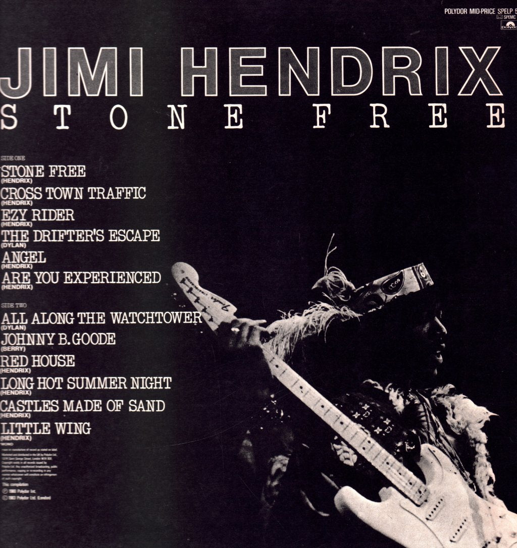 Jimi Hendrix - Stone Free - Lp