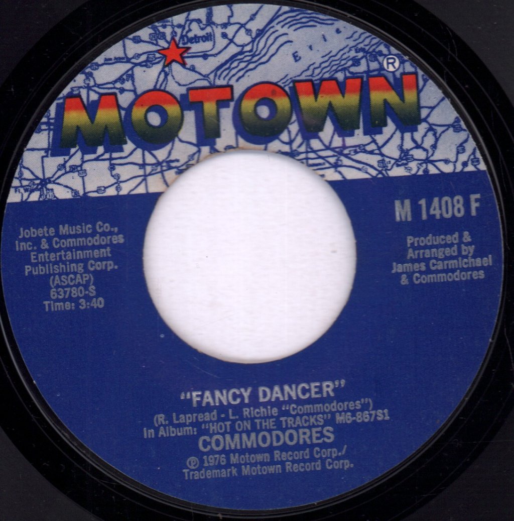 Commodores - Fancy Dancer - 7 Inch