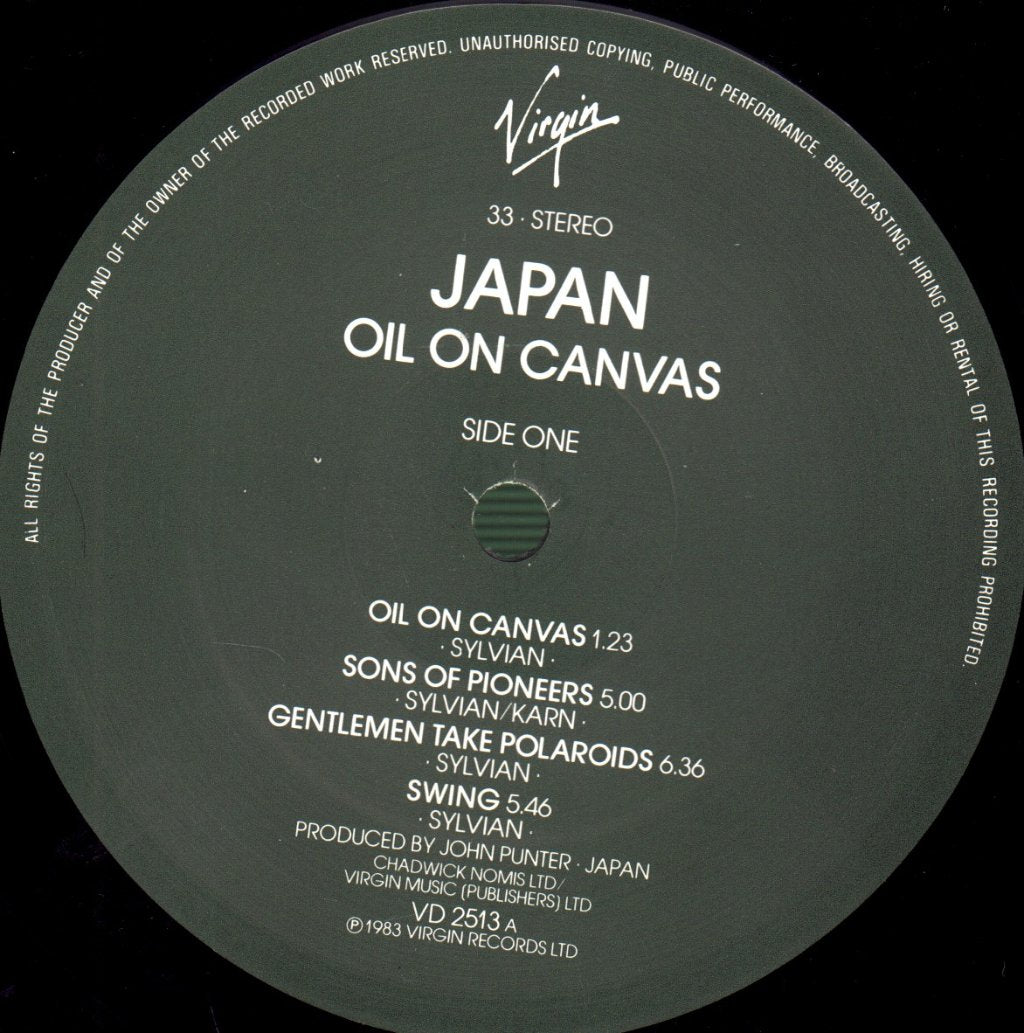 Japan - Oil On Canvas - Double Lp