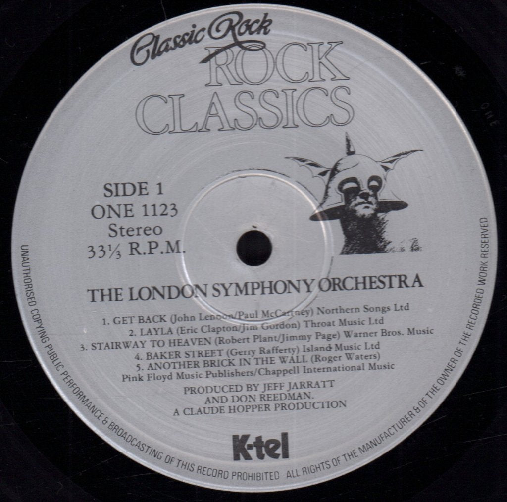 London Symphony Orchestra - Classic Rock Classics - Lp