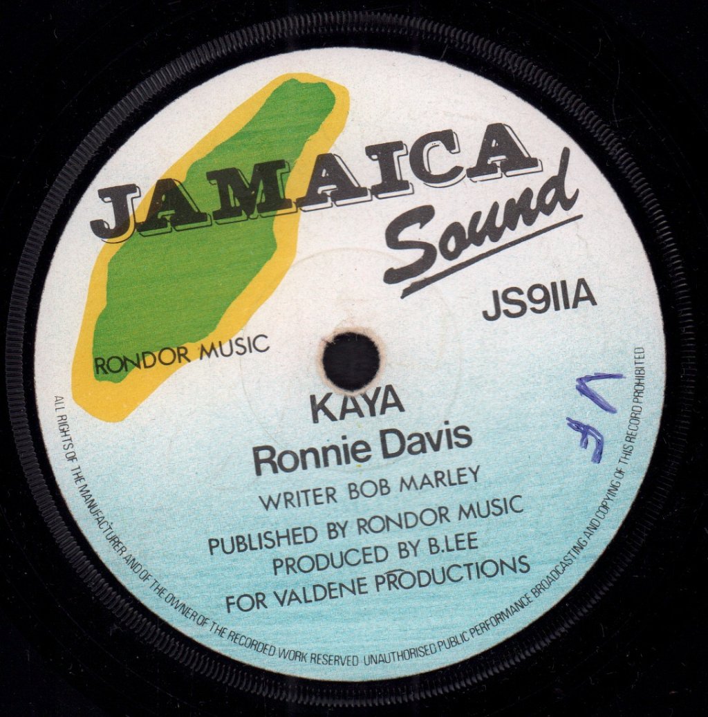 Ronnie Davis - Kaya - 7 Inch
