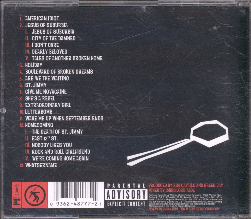 Green Day - American Idiot - Cd