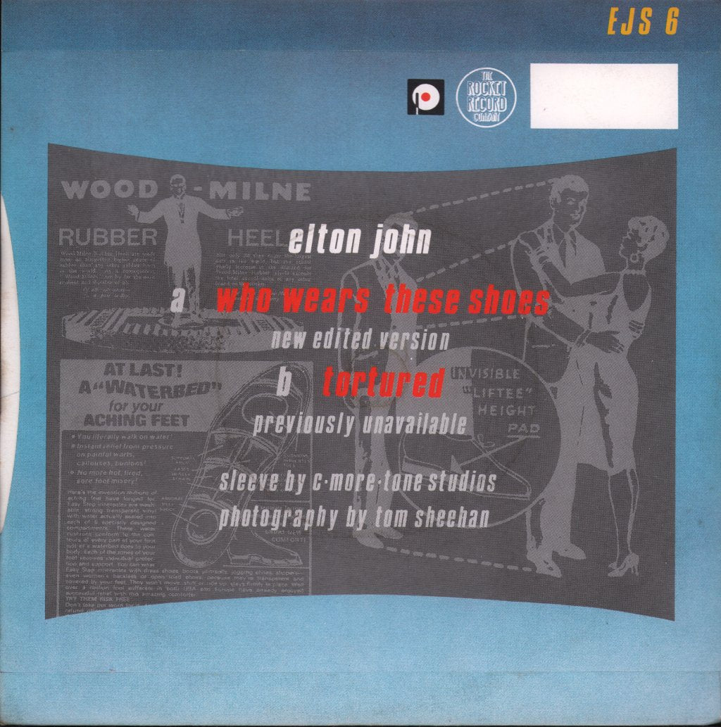 Elton John - Who Wears These Shoes - 7 Inch