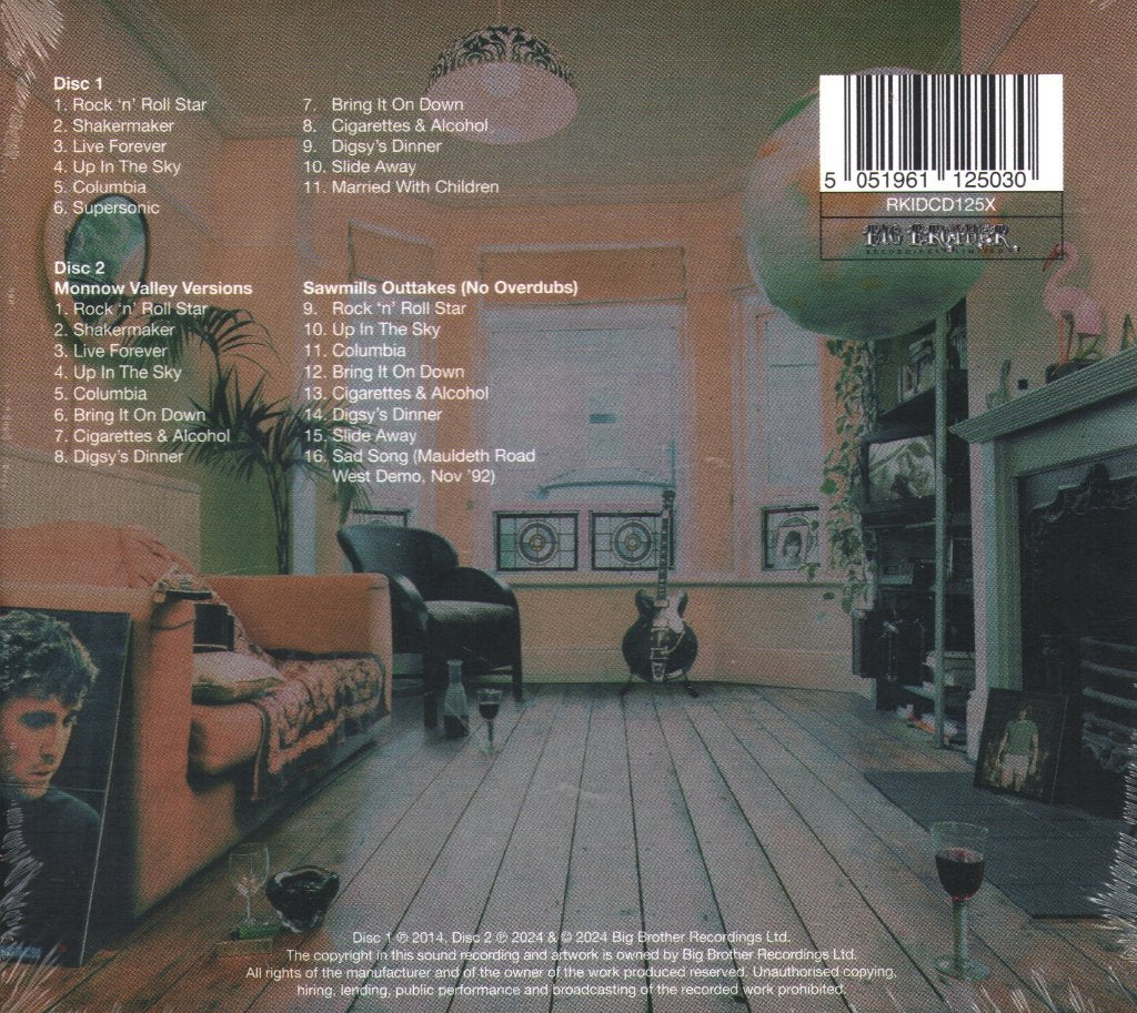 Oasis - Definitely Maybe - Double Cd