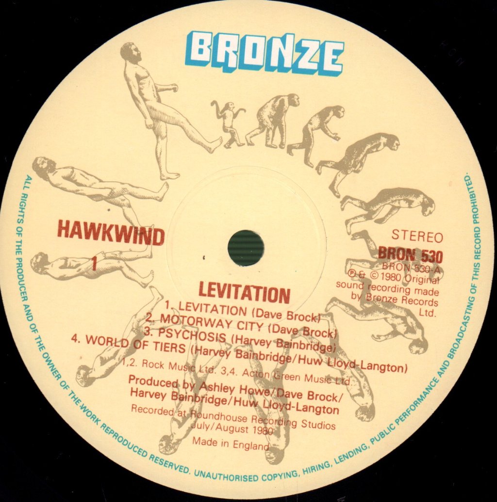 Hawkwind - Levitation - Lp