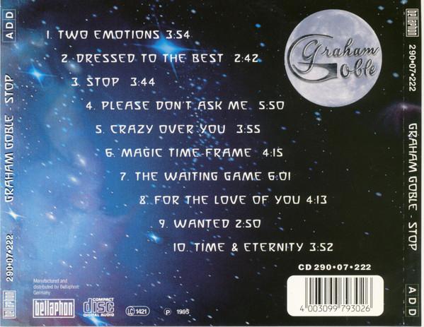Graham Goble - Stop - Cd