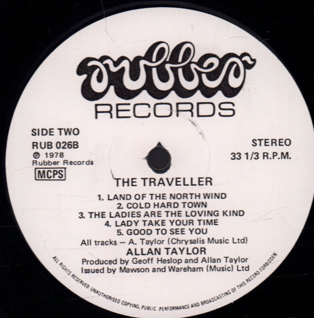 Allan Taylor - Traveller - Lp