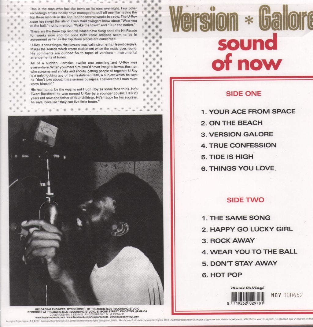 U-Roy - Version Galore - Lp