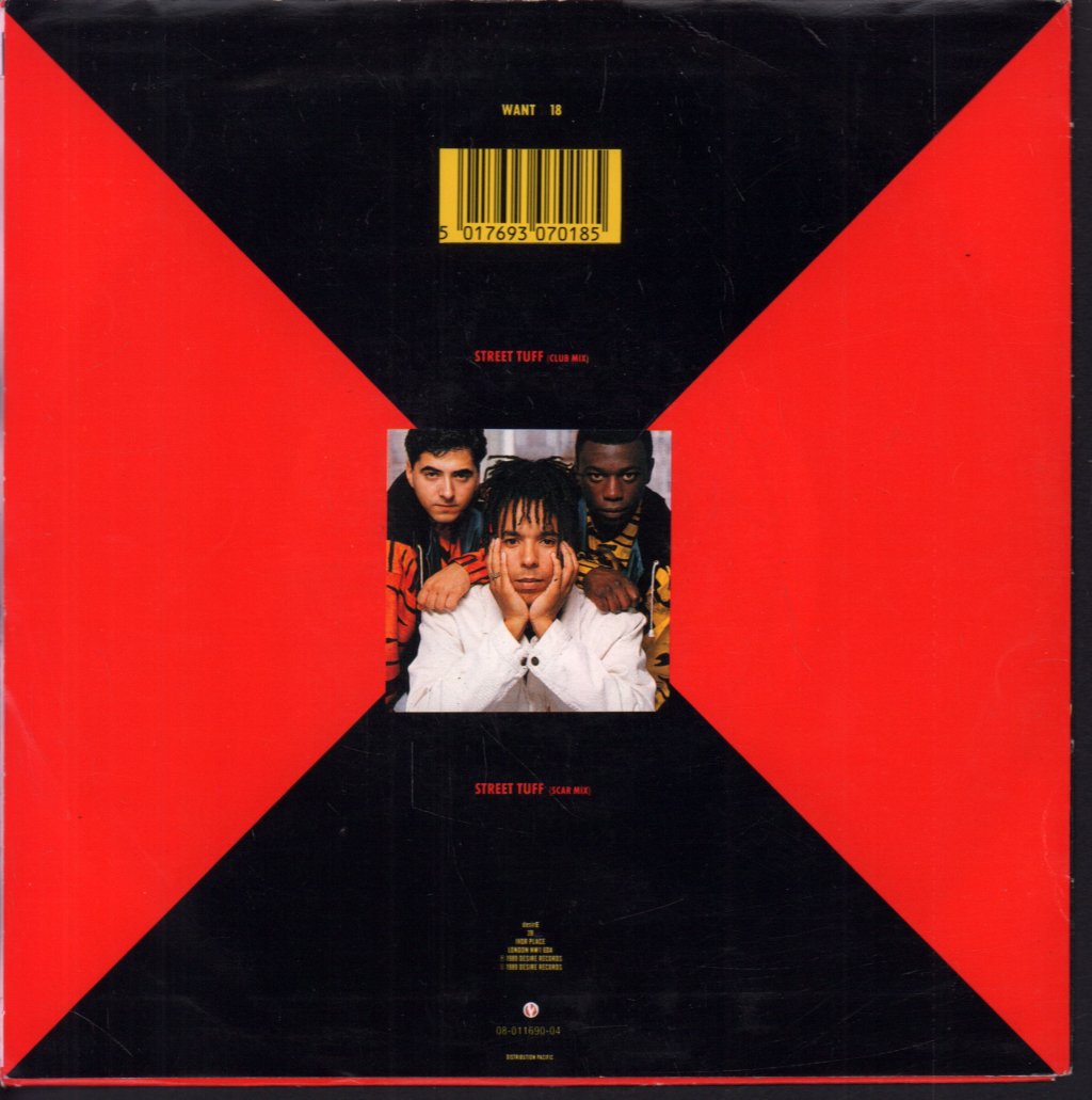 Rebel Mc - Street Tuff - 7 Inch