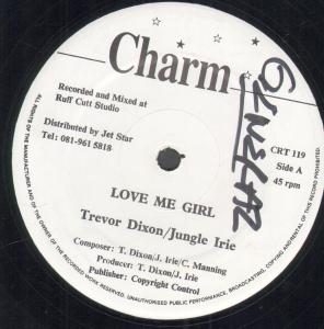 Trevor Dixon/Jungle Irie - Love Me Girl - 12 Inch