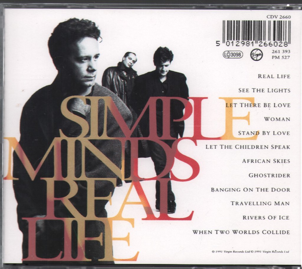 Simple Minds - Real Life - Cd