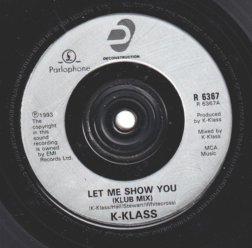 K-Klass - Let Me Show You - 7 Inch