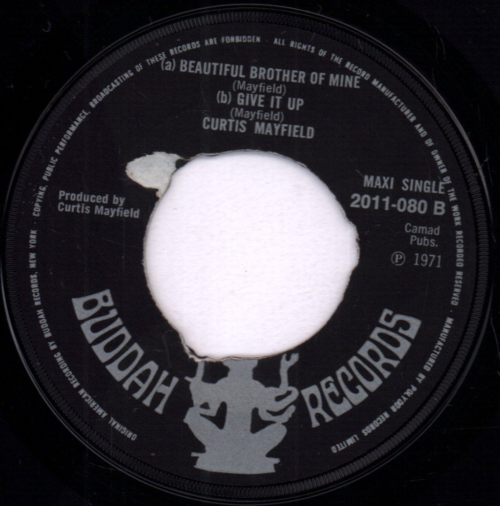 Curtis Mayfield - Move On Up - 7 Inch