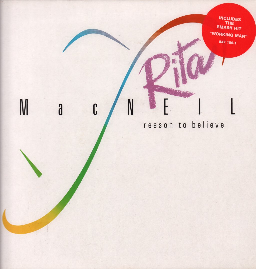 Rita Macneil - Reason To Believe - Lp