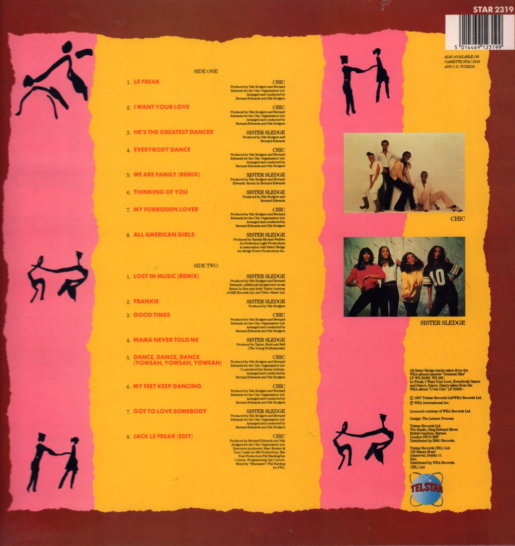 Chic / Sister Sledge - Freak Out - Greatest Hits Of - Lp