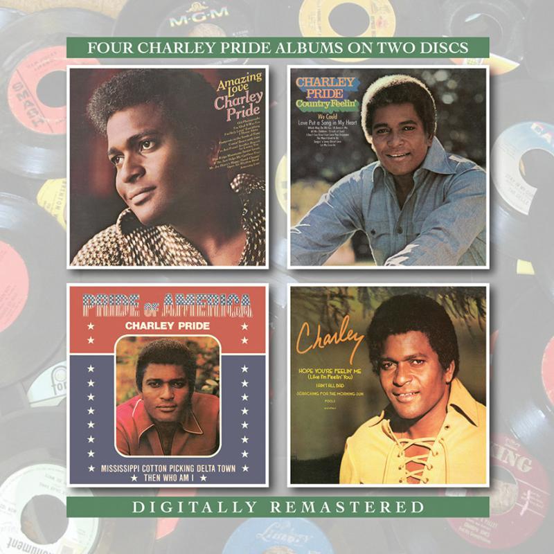 Charley Pride - Amazing Love/Country Feelin'/Pride of America/Charley - Double Cd