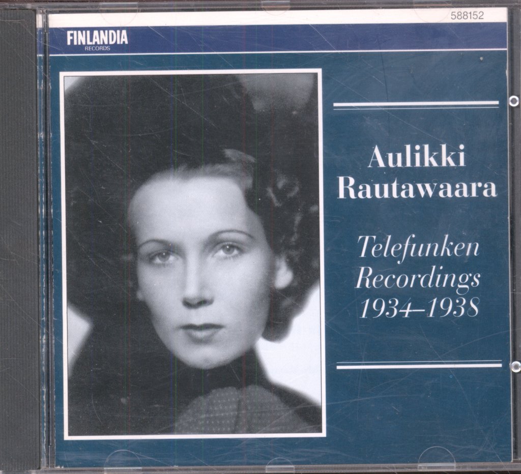 Aulikki Rautawaara - Telefunken Recordings 1934-1938 - Cd