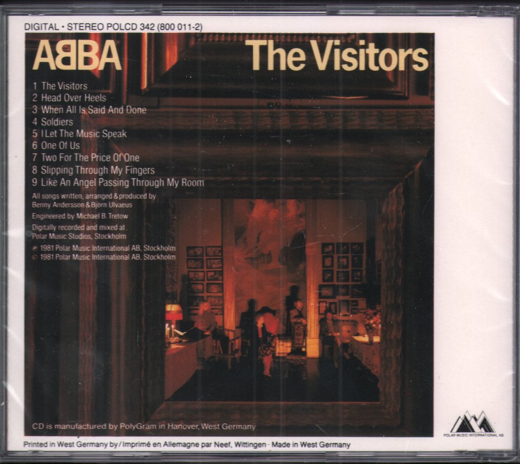 ABBA - Visitors - Cd