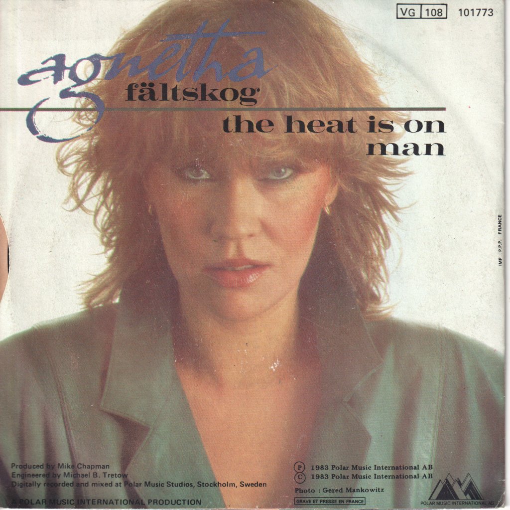 Agnetha Fältskog - Heat Is On - 7 Inch