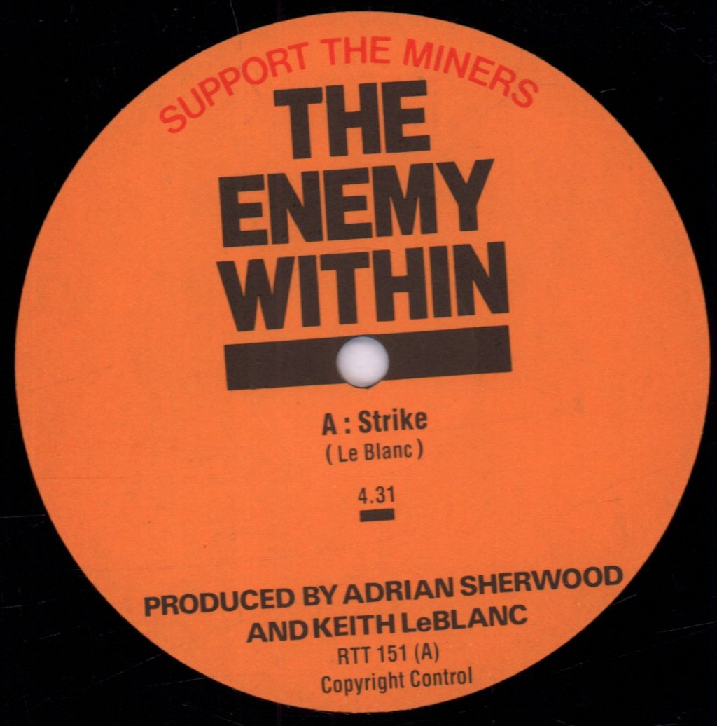 Enemy Within Support The Miners - Strike - 12 Inch