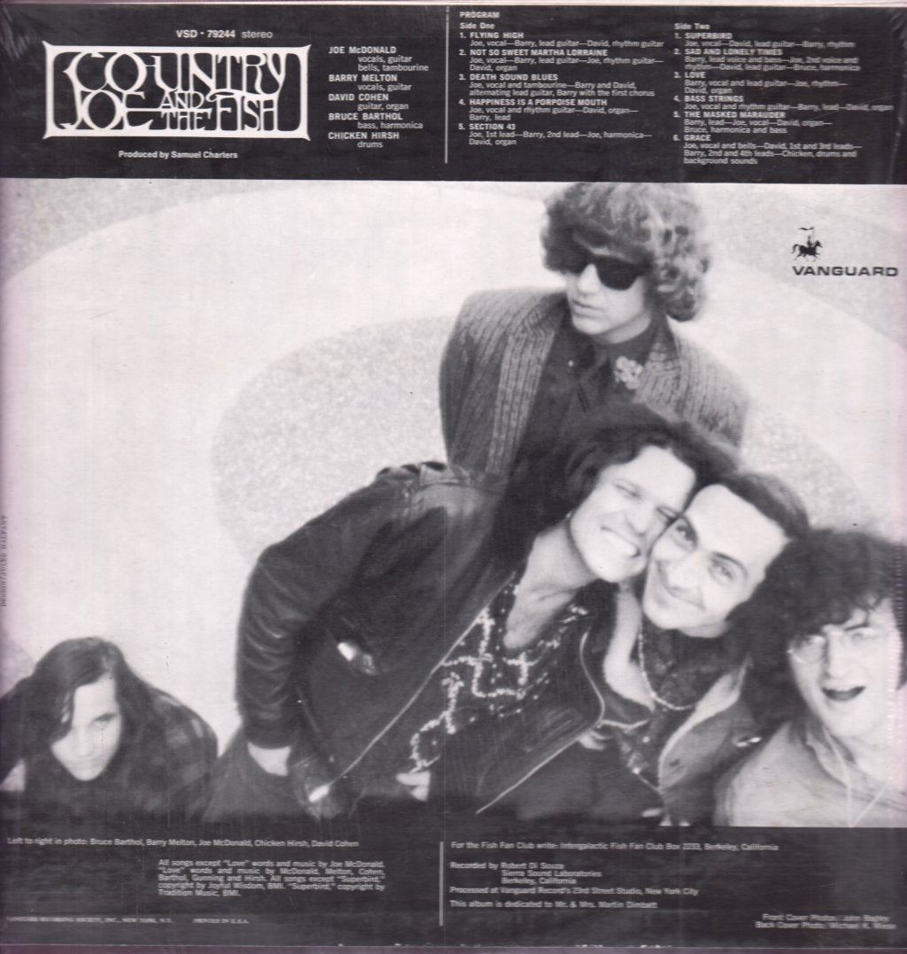 Country Joe And The Fish - Electric Music For The Mind And Body - Lp