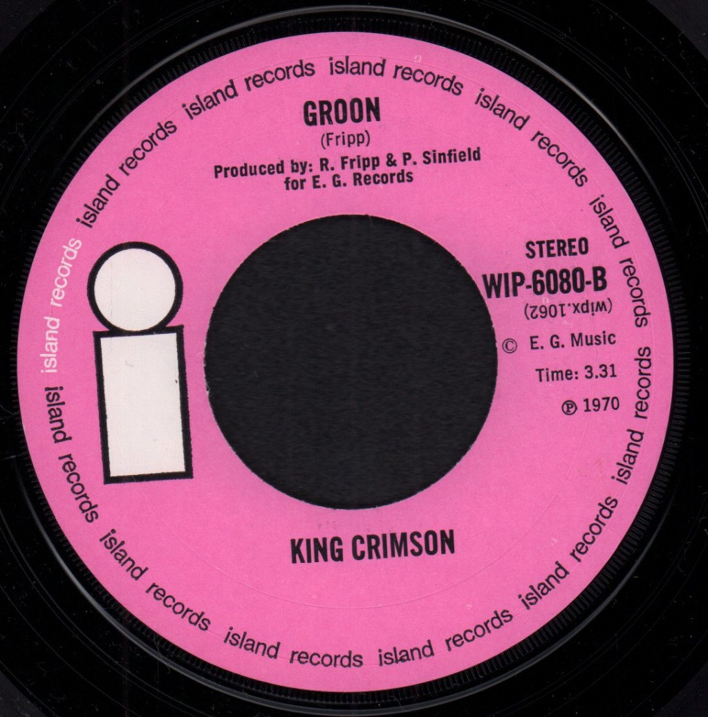 King Crimson - Cat Food - 7 Inch