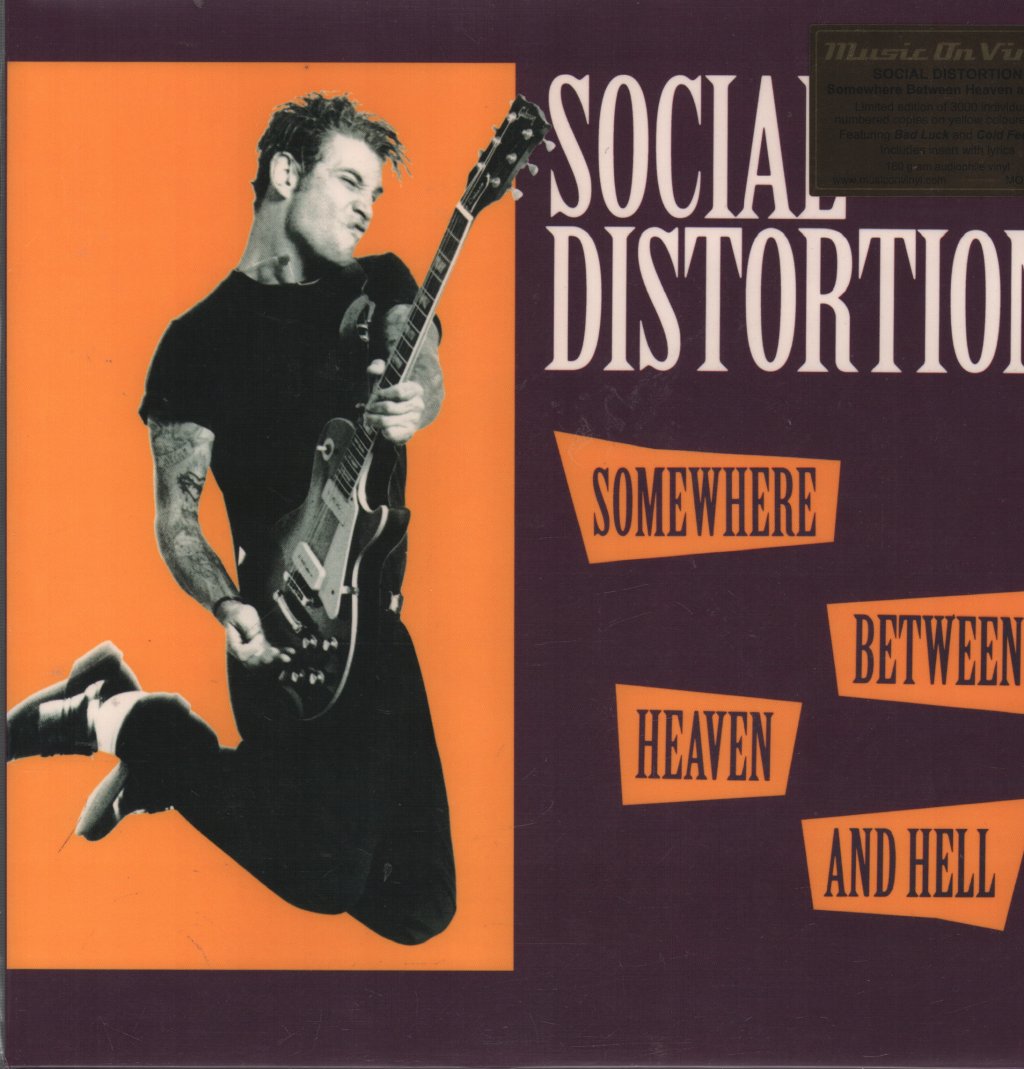 Social Distortion - Somewhere Between Heaven and Hell - Lp