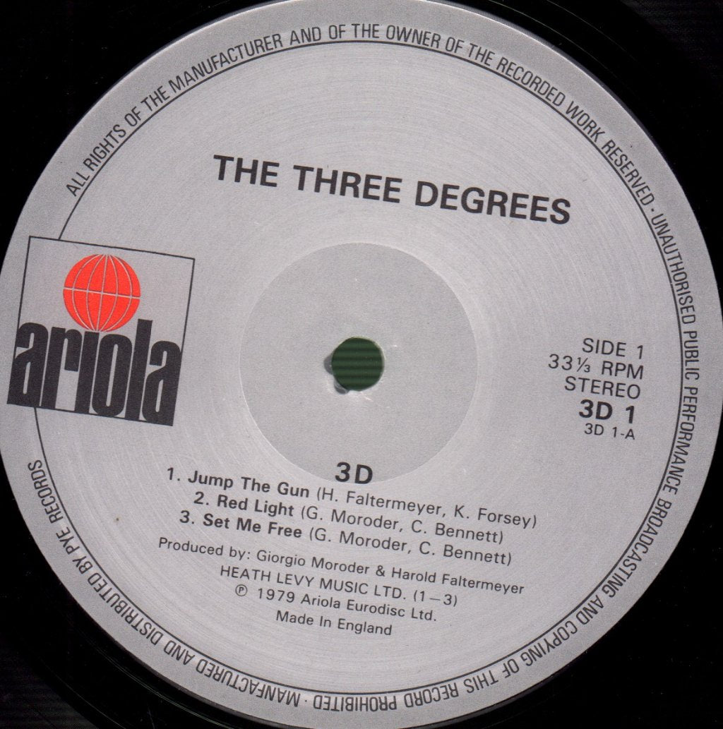 Three Degrees - 3D - Lp