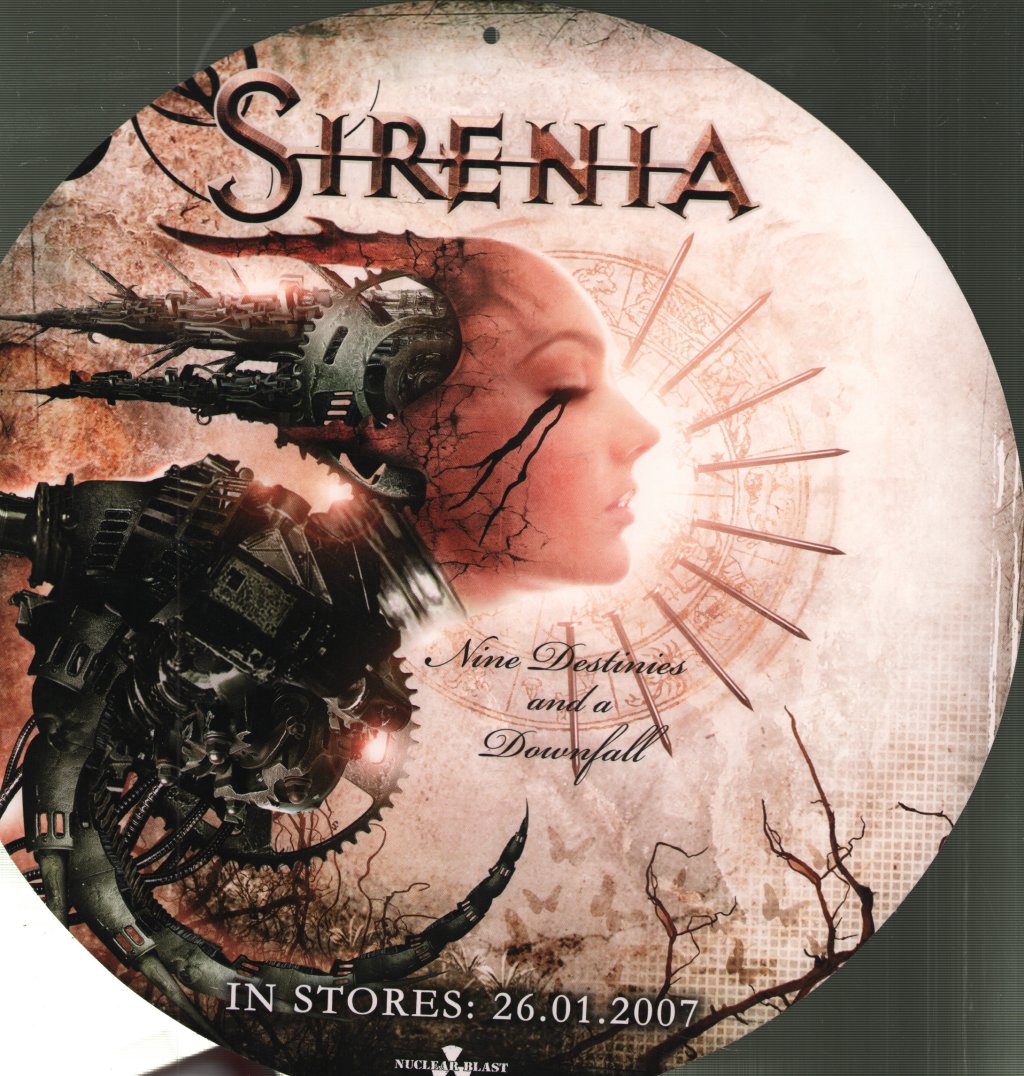 Sirenia/Therion - Nine Destinies And A Downfall/Gothic Kabbalah - Card