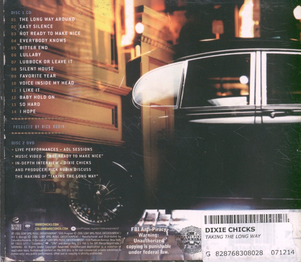 Dixie Chicks - Taking The Long Way - Cd