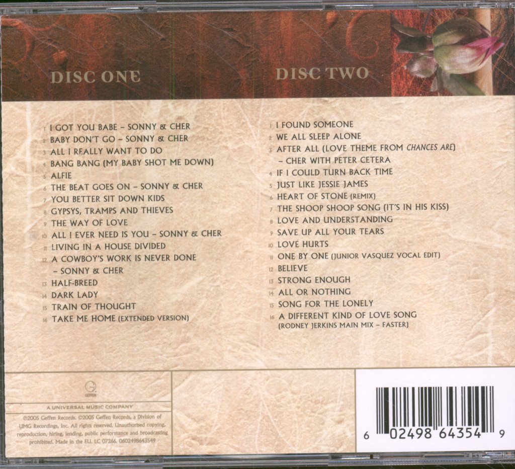 Cher - Gold - Double Cd